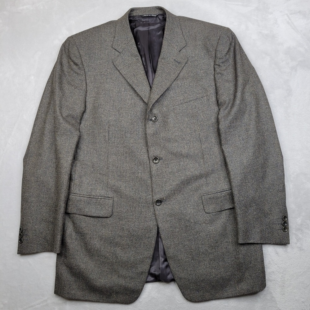 Canali Sport Coat Men 52 Long 52L Wool Suit Jacket‎ Blazer Bloomingdales US 42